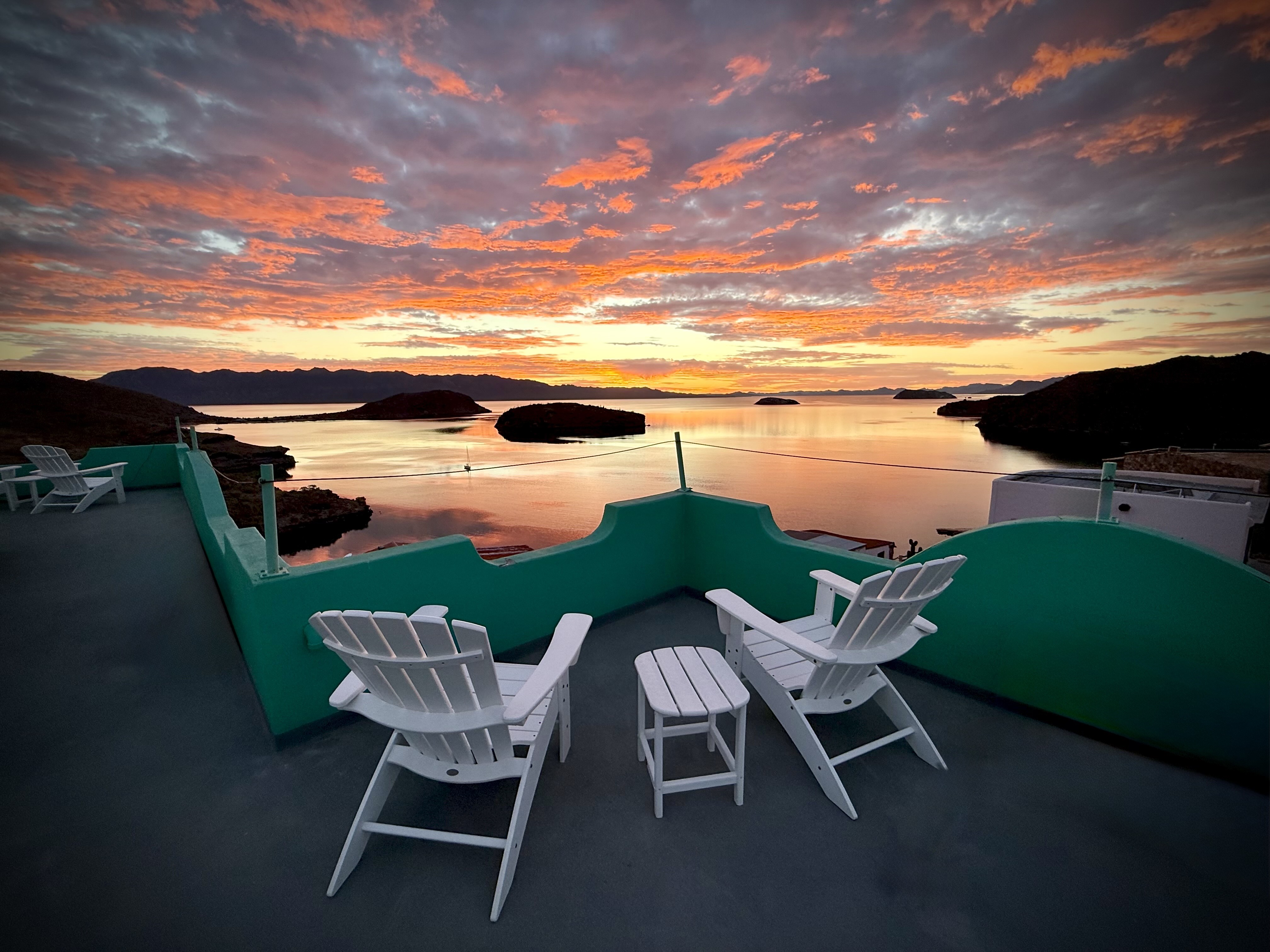 Sunrise over Bahia Concepcion Baja California Sur